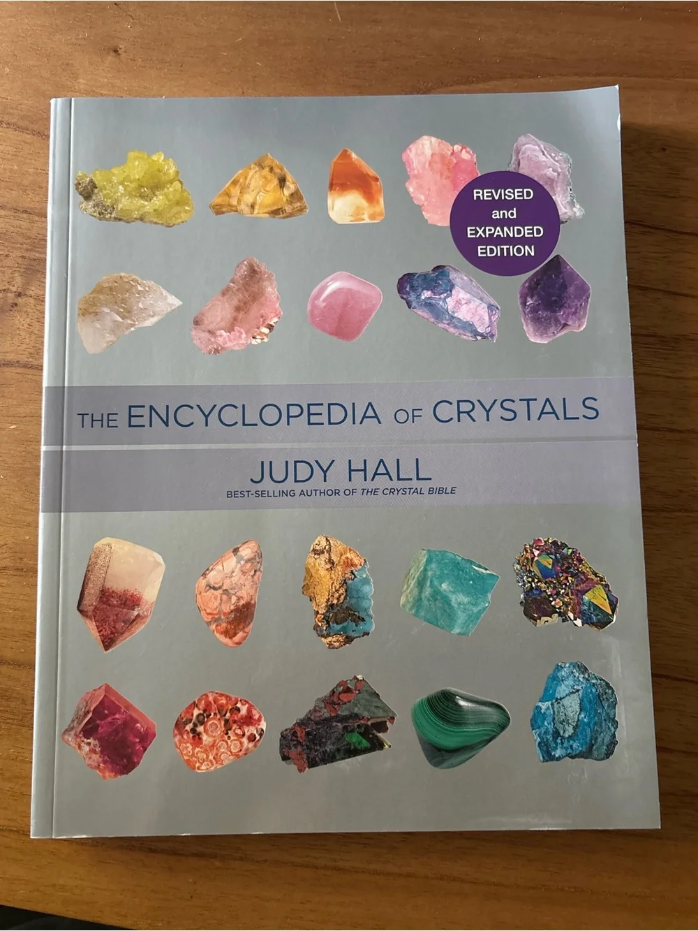 The Encyclopedia of Crystals Coffee Table Book with Color Photos